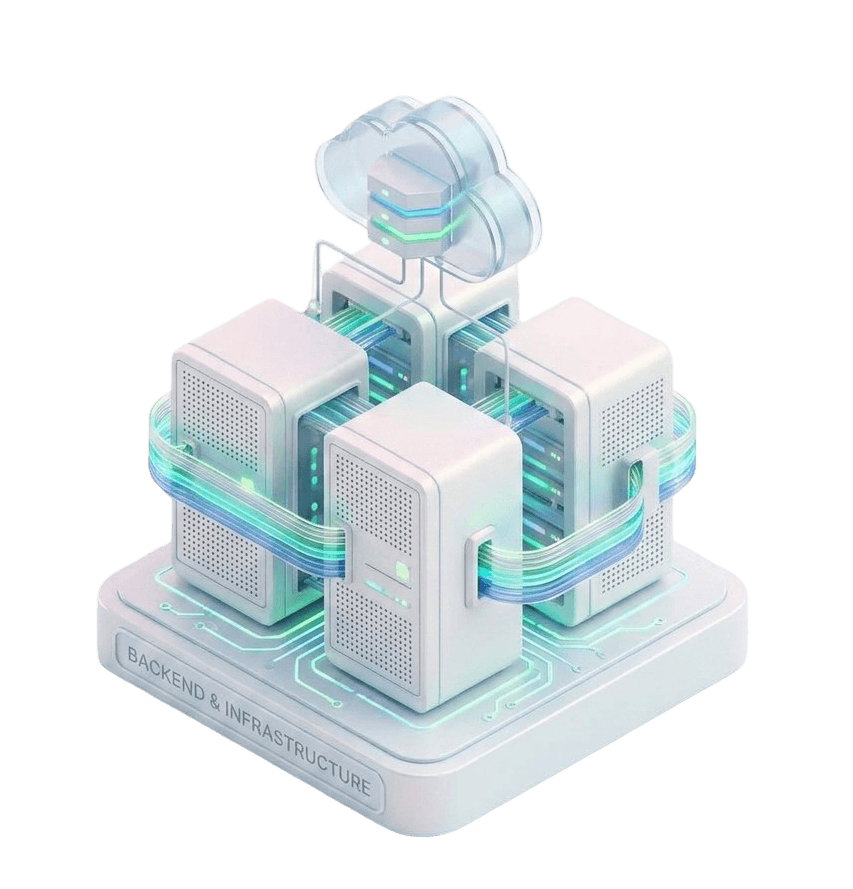 Backend & Infrastructure illustration
