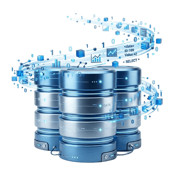 Database & Data illustration